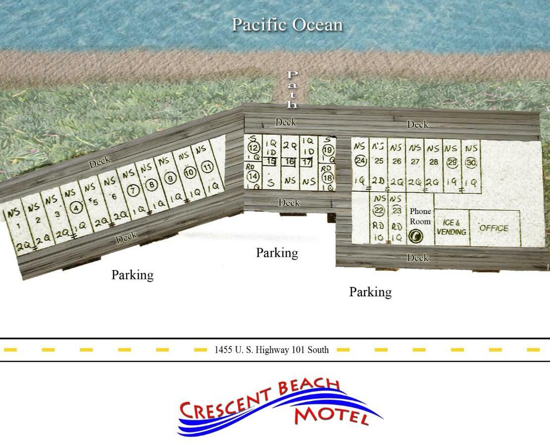 كريسينت سيتي Crescent Beach Motel المظهر الخارجي الصورة